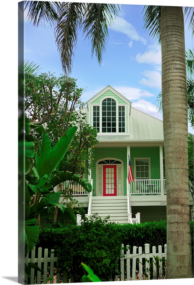 Florida, typical house in Captiva