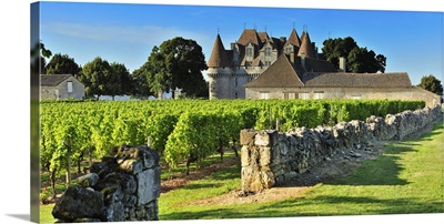 France, Aquitaine, Dordogne, Chateau de Monbazillac near Bergerac