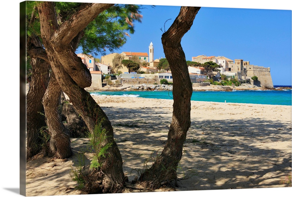 France, Corsica, Algajola, Mediterranean sea, Haute-Corse