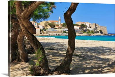 France, Corsica, Algajola, Mediterranean sea, Haute-Corse