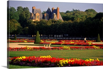 France, Fontainebleau, The castle gardens