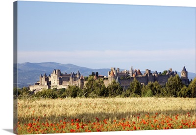 France, Languedoc-Roussillon, Carcassonne, Provence, Aude, fortified city