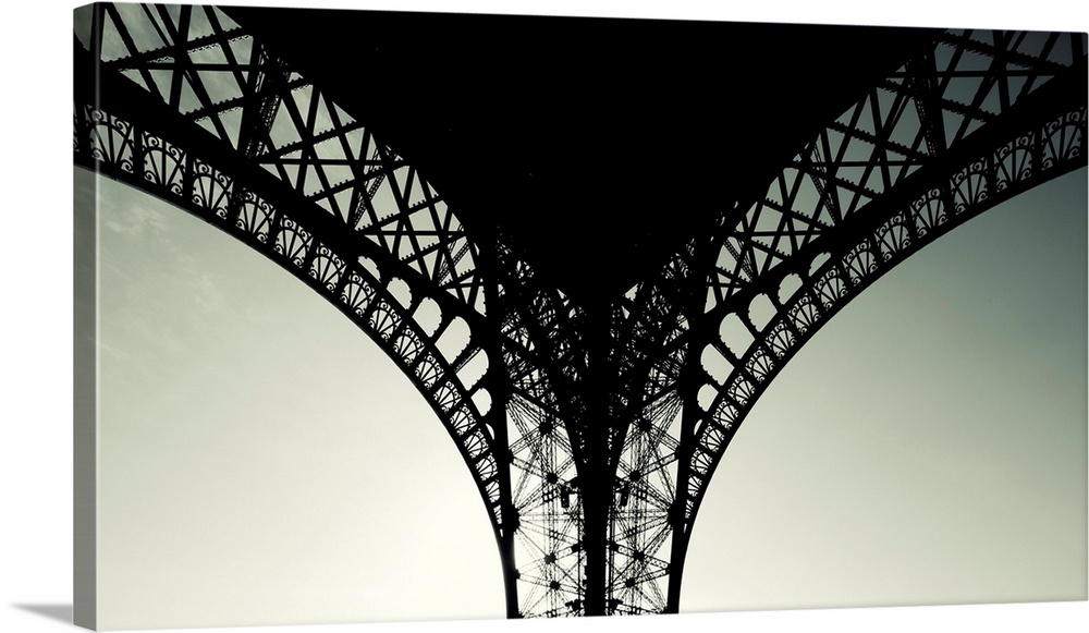 France, Paris, Eiffel Tower, A small detail.