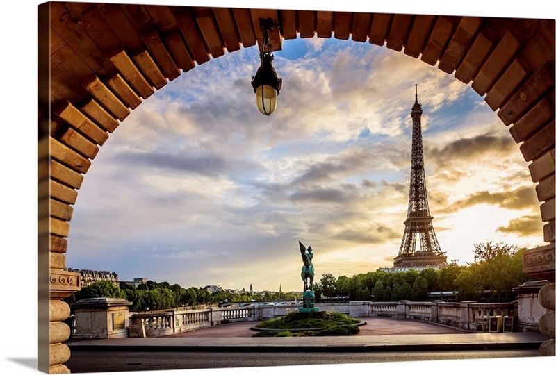 France, Paris, Eiffel Tower, Invalides, Eiffel Tower, View From The Bir ...