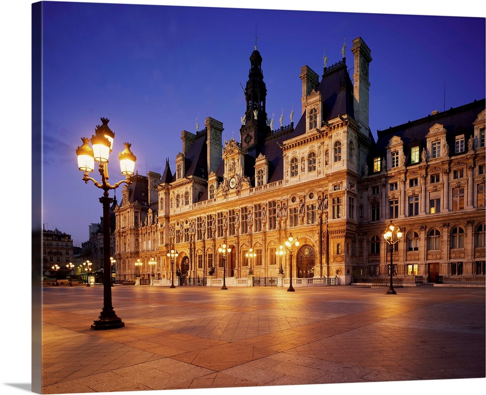 France, Paris, Hotel de Ville
