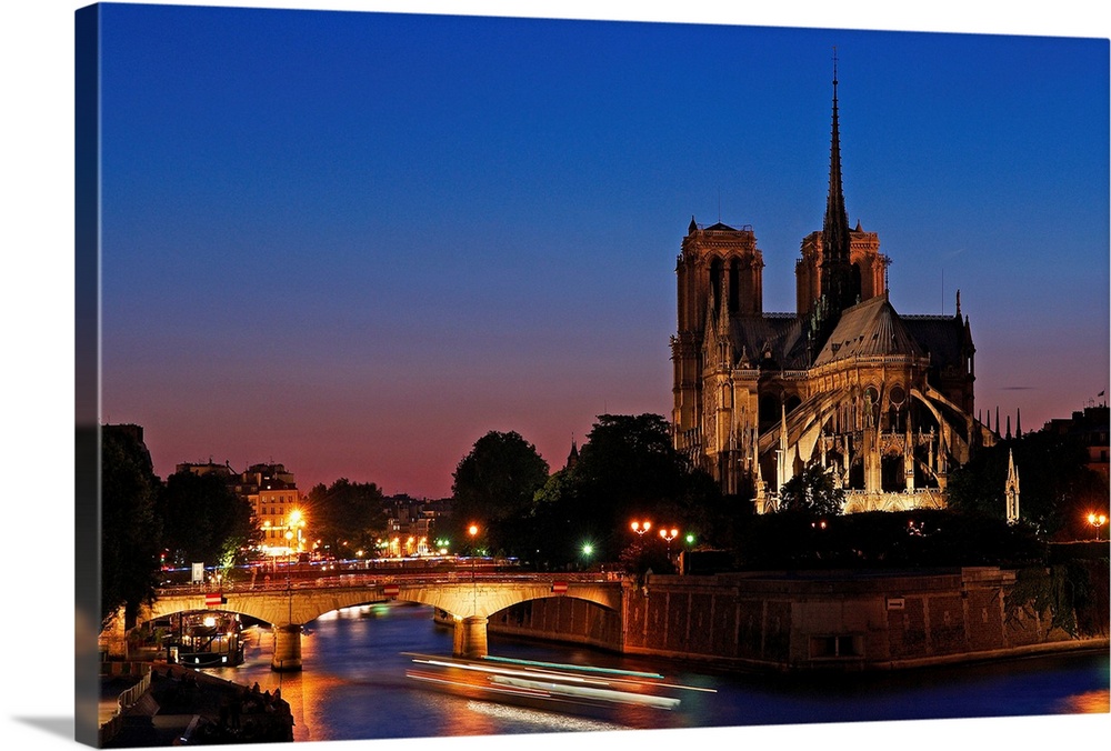 France, Paris, Notre Dame.