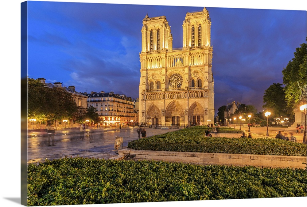 France, Paris, Notre Dame de Paris.