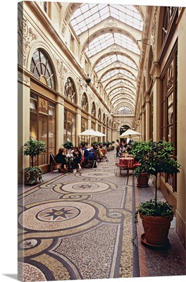 France, Paris, Ville de Paris, Galerie Vivienne, shopping gallery, passage