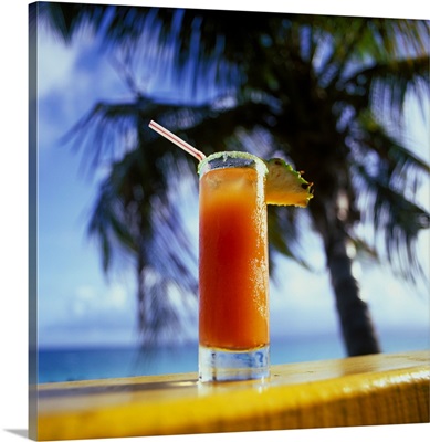 French West Indies, Guadeloupe, Caribbean, Drink
