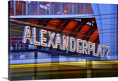 Germany, Berlin, Alexanderplatz, Bahnhof Alexanderplatz, The station Alexanderplatz