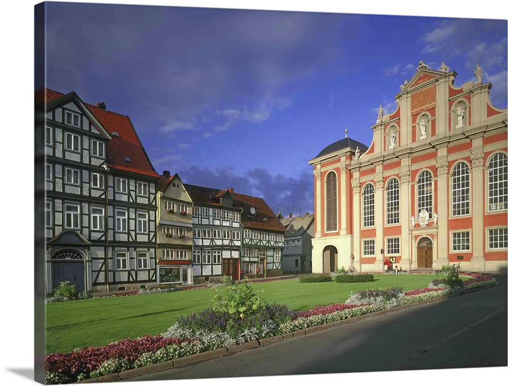 Germany, Niedersachsen, Wolfenbuttel town, Trinitatiskirche (Trinity Church)