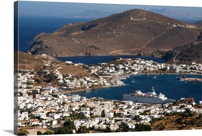 Greece, Aegean islands, Dodecanese, Patmos island, Skala