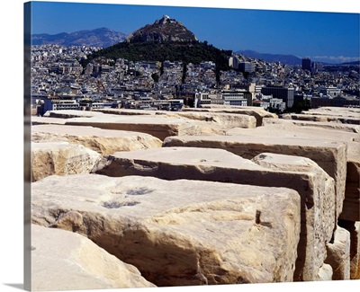 Greece, Athens, Cityscape from Acropolis