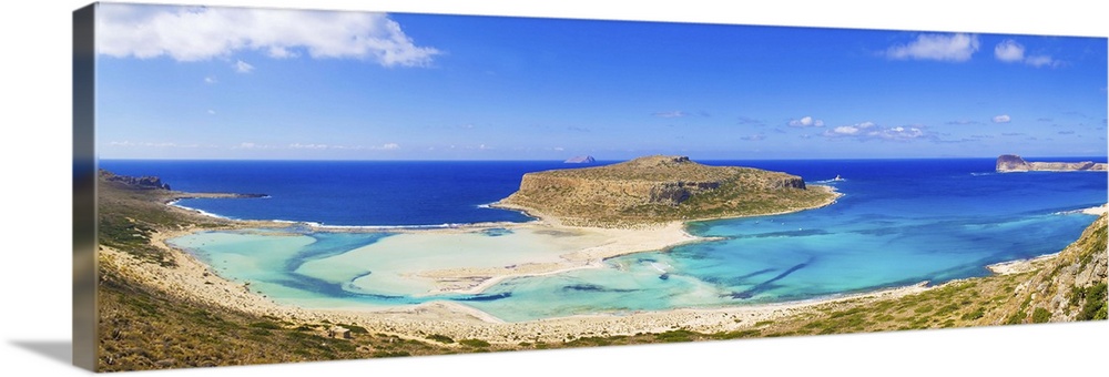 Greece, Crete, Chania, Gramvousa, Balos bay and Gramvoussa island