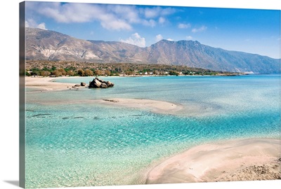 Greece, Crete, Chania, Mediterranean sea, Elafonisi beach
