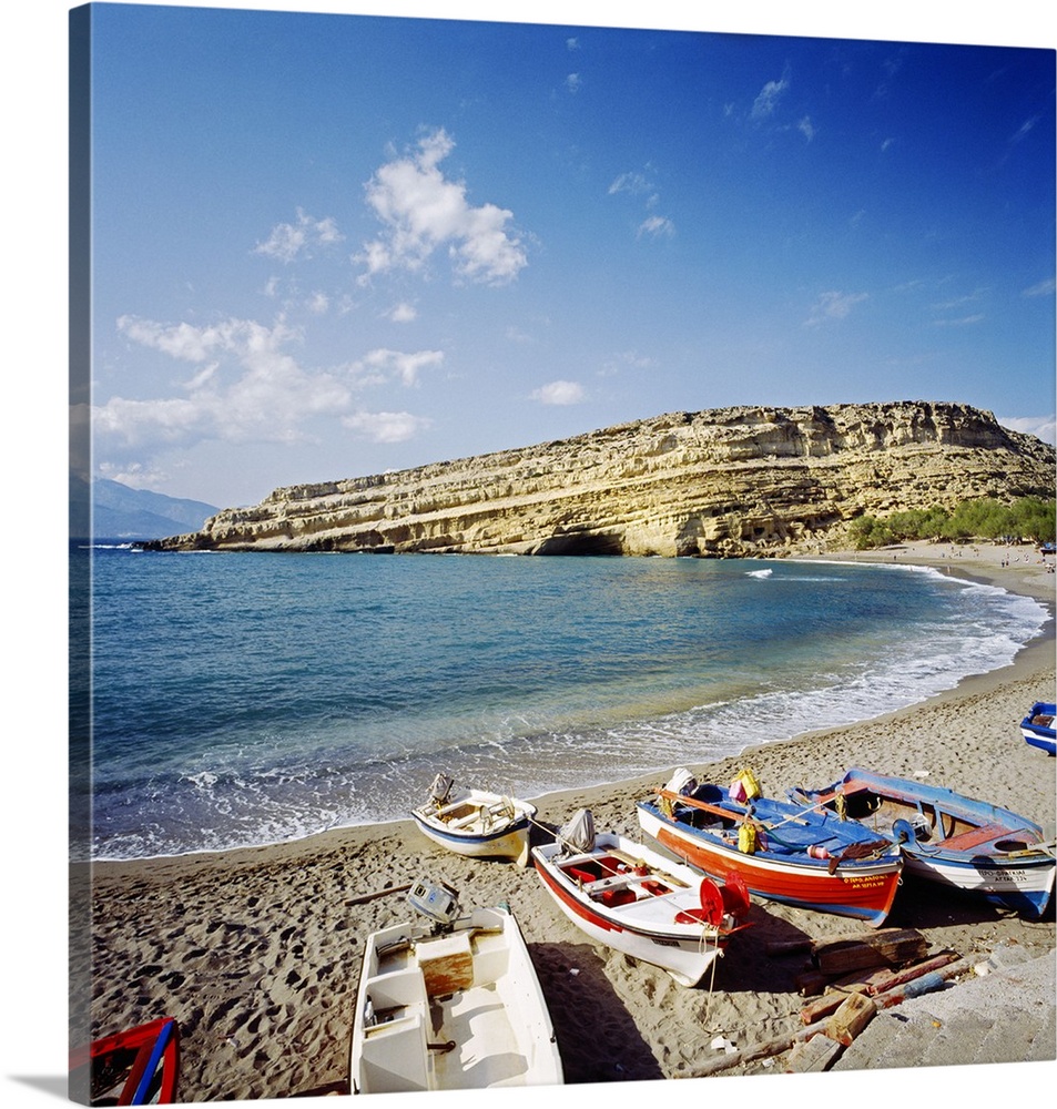 Greece, Crete Island, Crete, Ir..klion, Matala, Mediterranean area, Mediterranean sea, Travel Destination, .