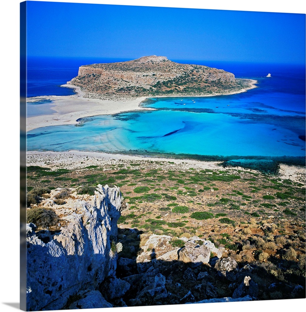 Greece, Crete Island, Crete, Chania, Gramvousa, Mediterranean area, Mediterranean sea, Travel Destination, Balos bay