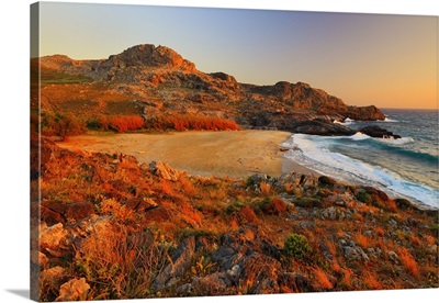 Greece, Crete Island, Rethymnon, Plakias, Ammos Ammoudi beach