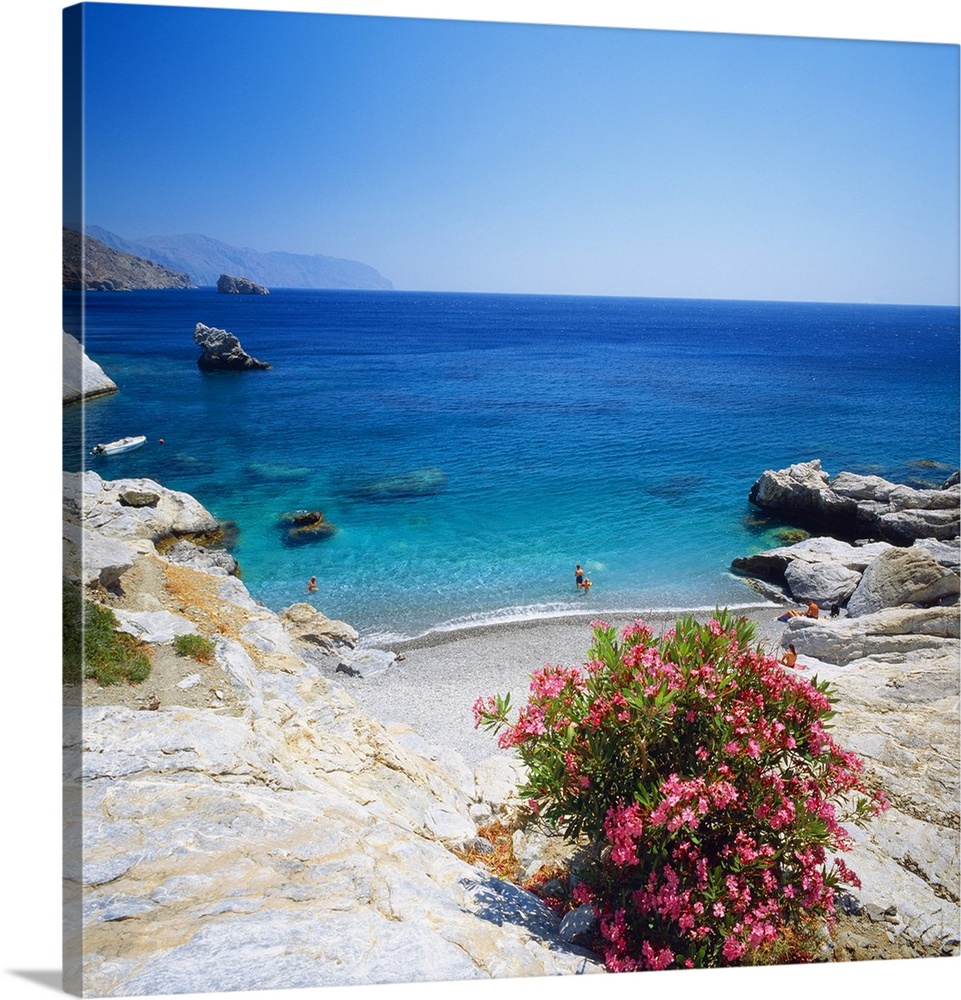Greece, Cyclades, Amorgos, Ayia Anna Beach
