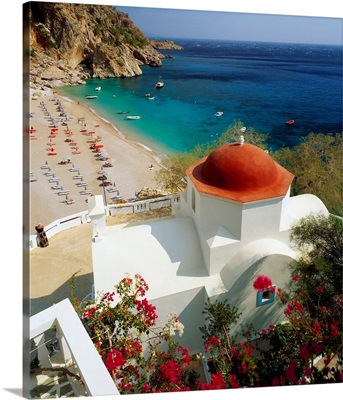 Greece, Dodecanese, Karpathos, Kira Panagia Beach