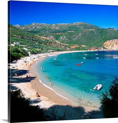 Greece, Epirus, Ipiros, Parga, Beach