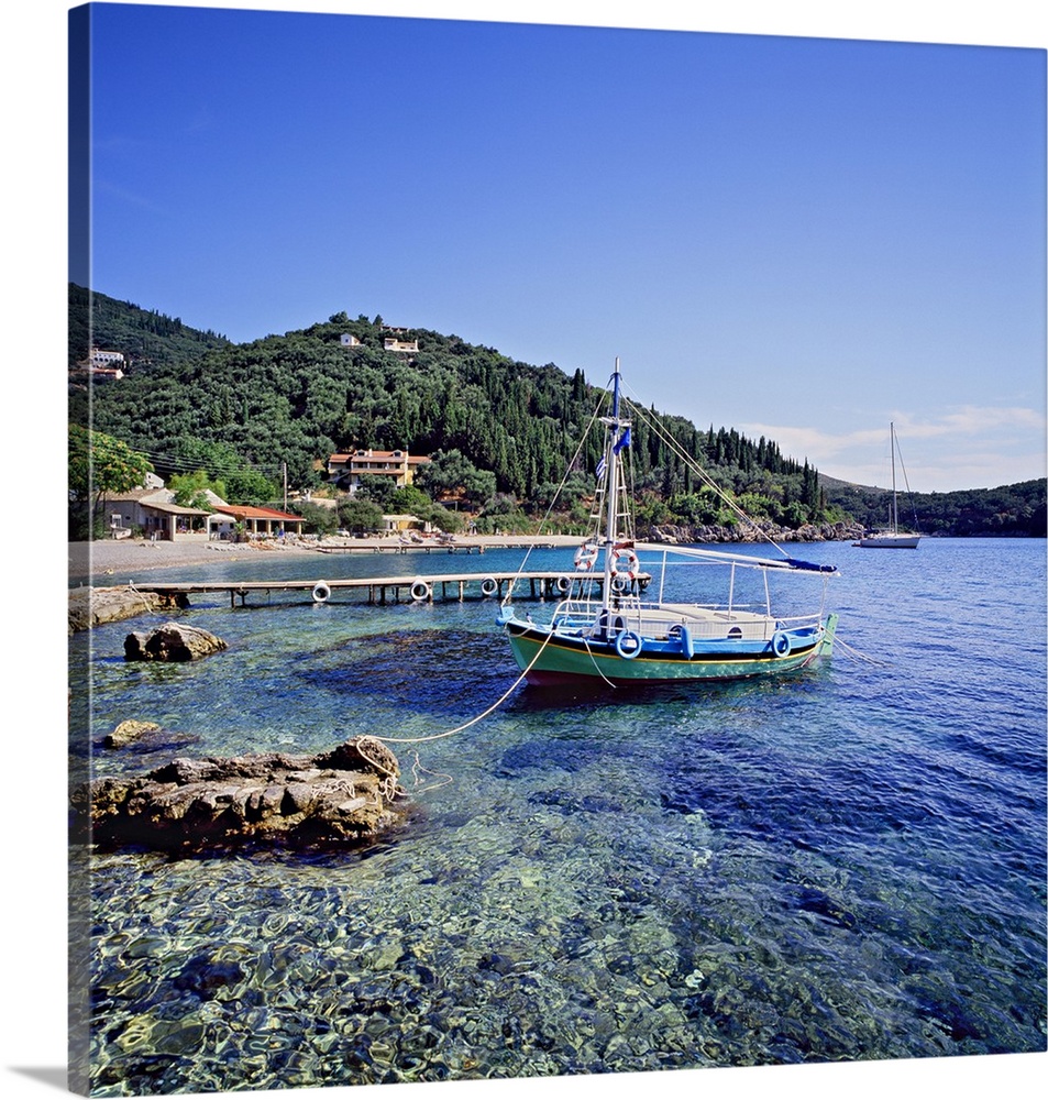Greece, Ionian Islands, Corfu Island, Mediterranean area, Mediterranean sea, Travel Destination, Kalamaki beach