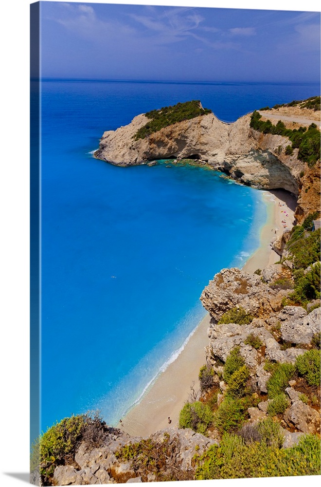 Greece, Ionian Islands, Mediterranean sea, Ionian sea, Greek Islands, Lefkada island, Porto Katsiki Beach.