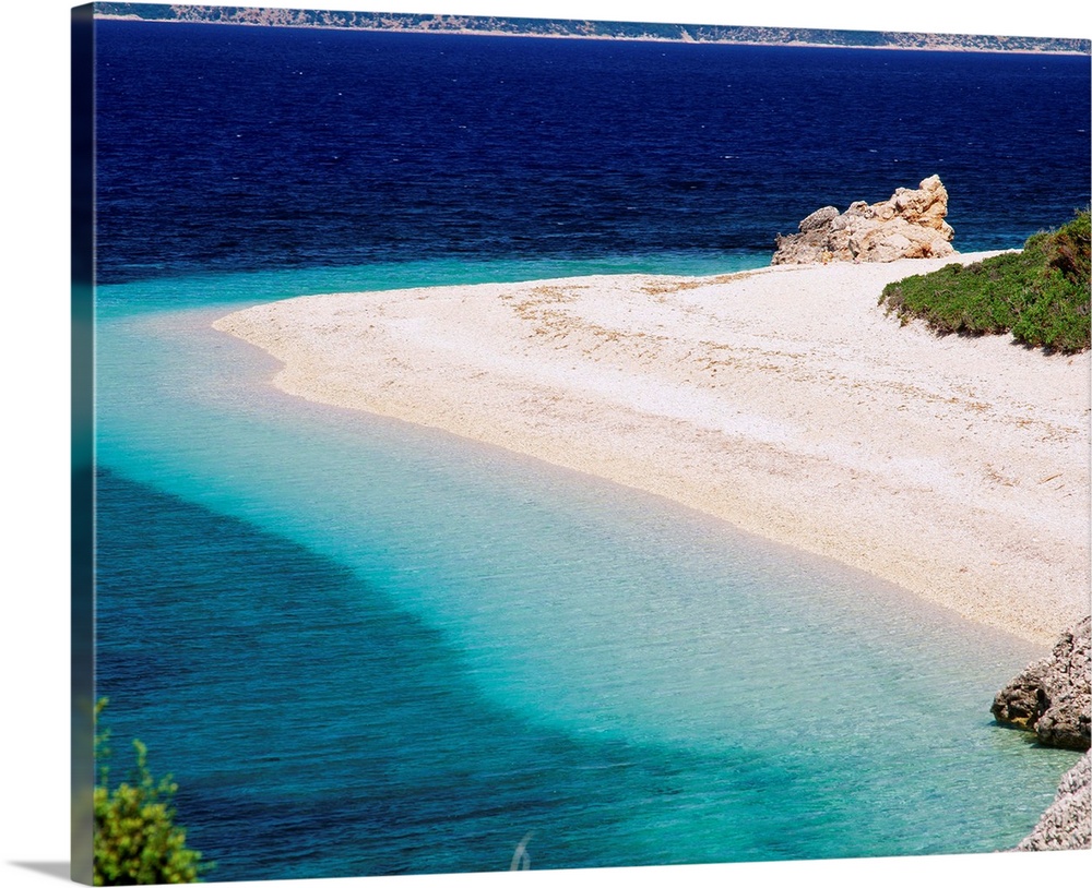 Greece, Ell..s, Ionian Islands, Ithaki Island, Ith..ki island, Agios Ioannis Beach