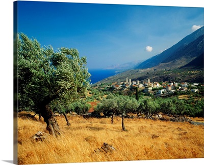Greece, Peloponnese, Mani Peninsula, Kotronas village