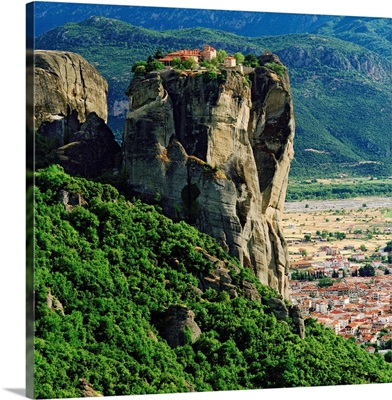 Greece, Thessalia, Mediterranean area, Meteora, Monastery of Holy Trinity