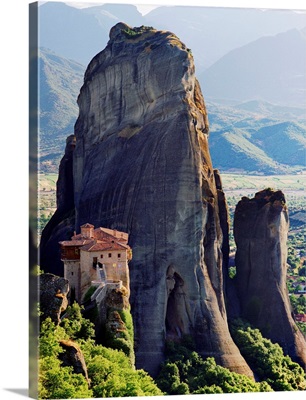 Greece, Thessalia, Mediterranean area, Roussanou monastery, Meteora