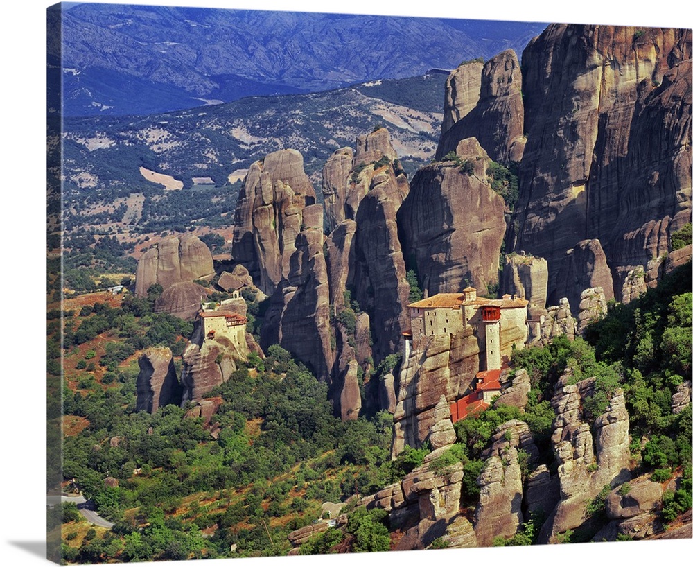 Greece, Ell..s, Thessalia, Meteora, Roussanou monastery