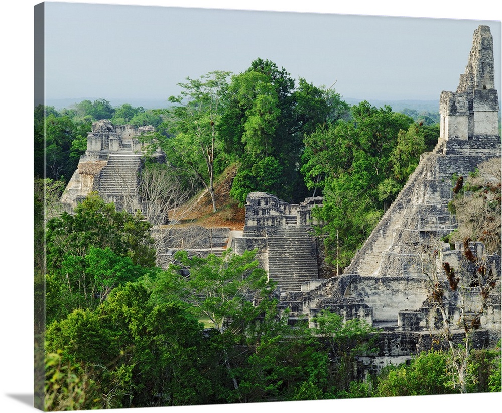 Guatemala, Tikal, Great Plaza, Temple I