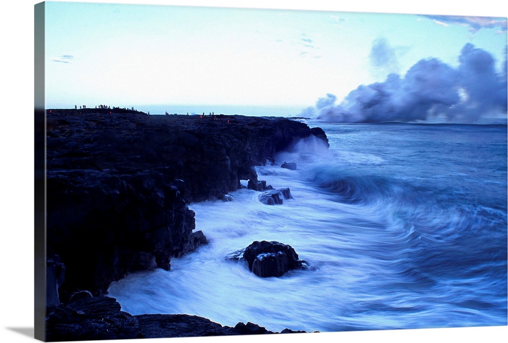 United States, USA, Hawaii, Big Island, Hawaii Volcanoes National Park, 1993 Kilauea Eruption