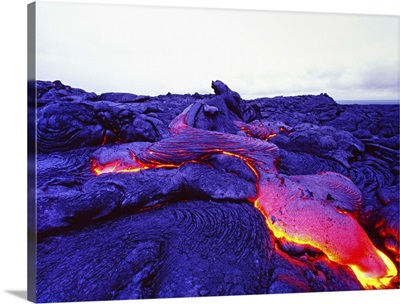 Hawaii, Big Island, Hawaii Volcanoes National Park, Eruption along East Rift Zone