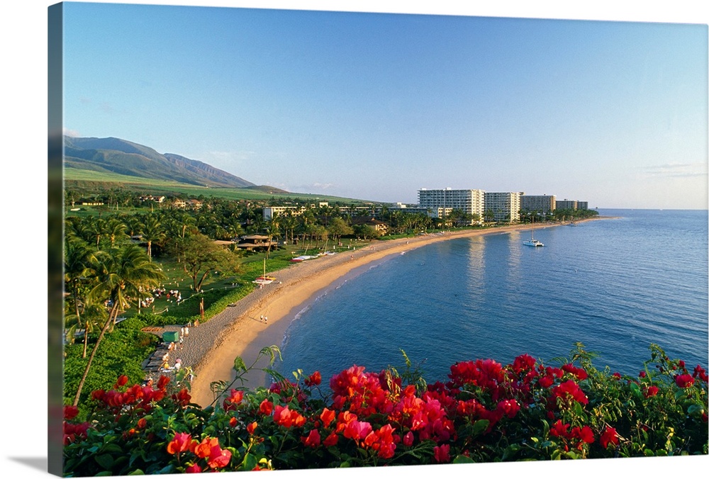 Hawaii, Maui island, Kaanapali, Ka'anapali beach