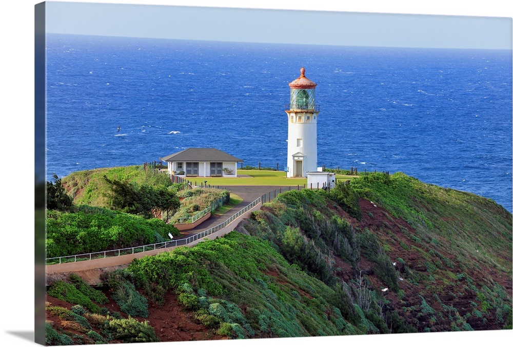 Hawaii, Tropics, Kauai island, Kilauea Lighthouse