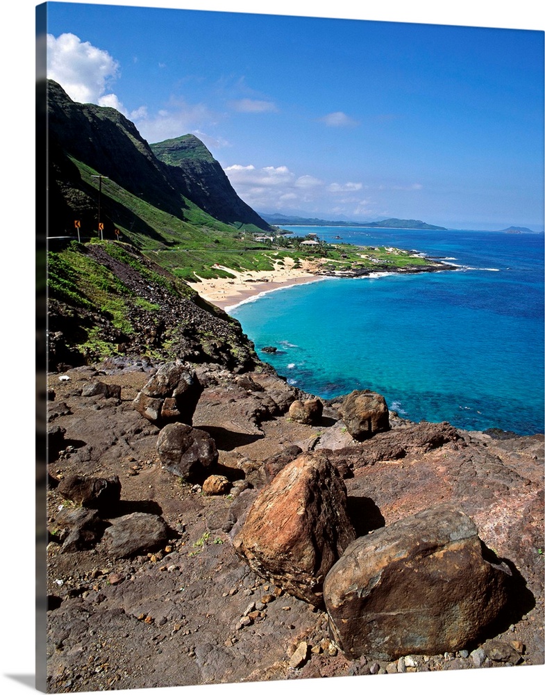 Hawaii, Tropics, Pacific ocean, Oahu island, Makapuu Bay