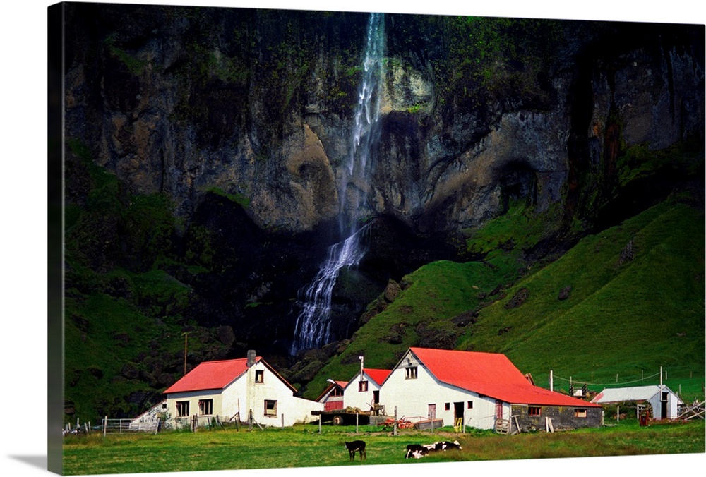 Iceland, North coast farmhouse