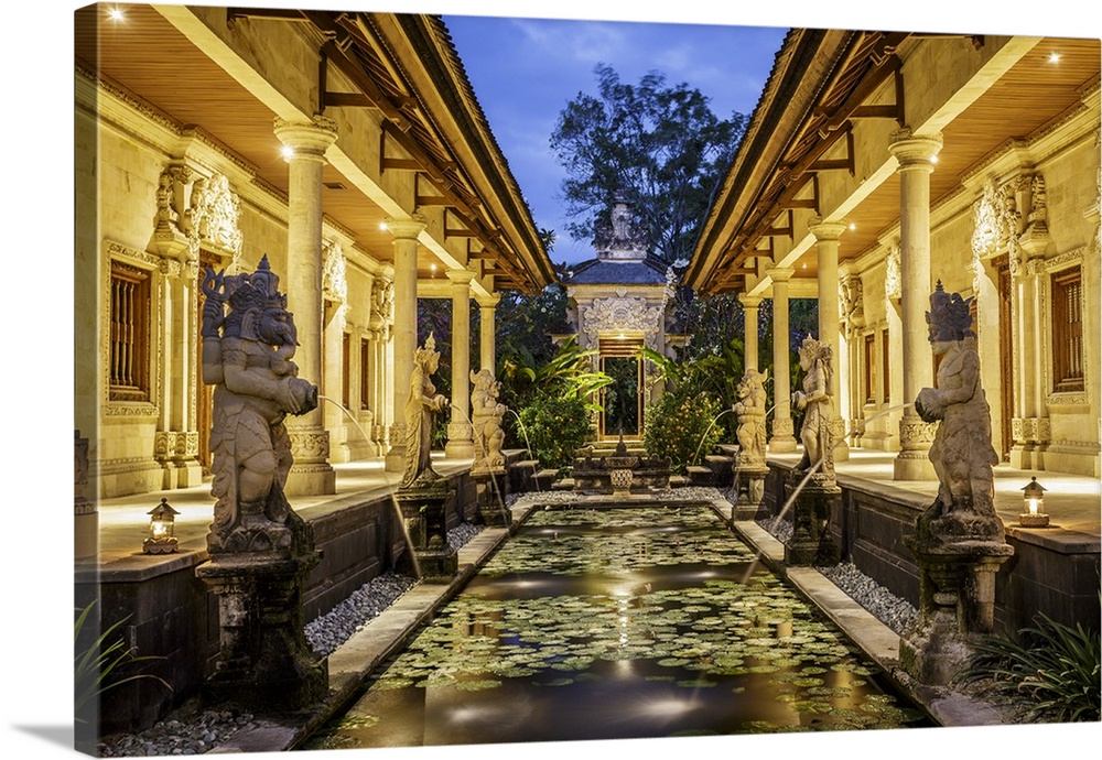 Indonesia, Bali, Five star luxury at the Matahari Hotel, one of Bali's finest.