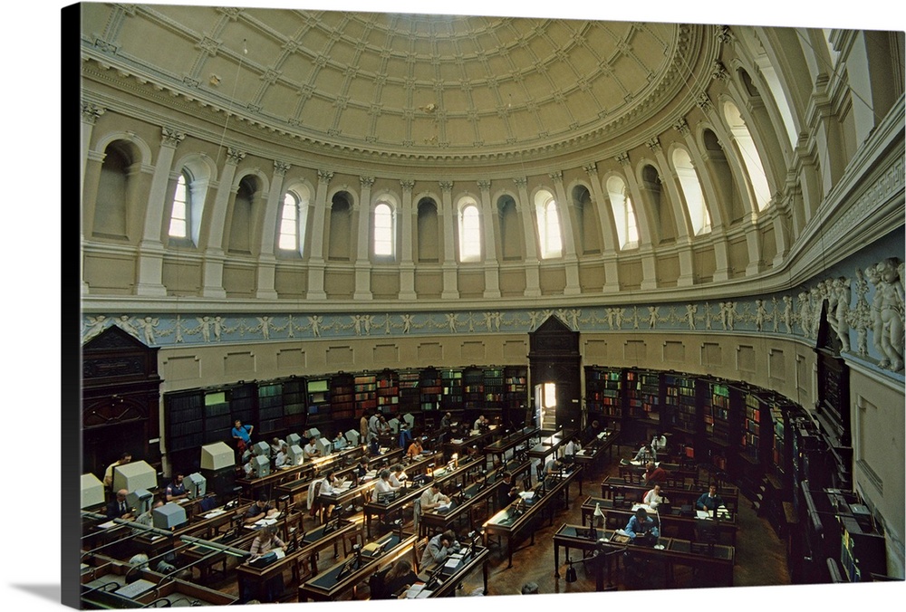 Ireland, Dublin, National Library