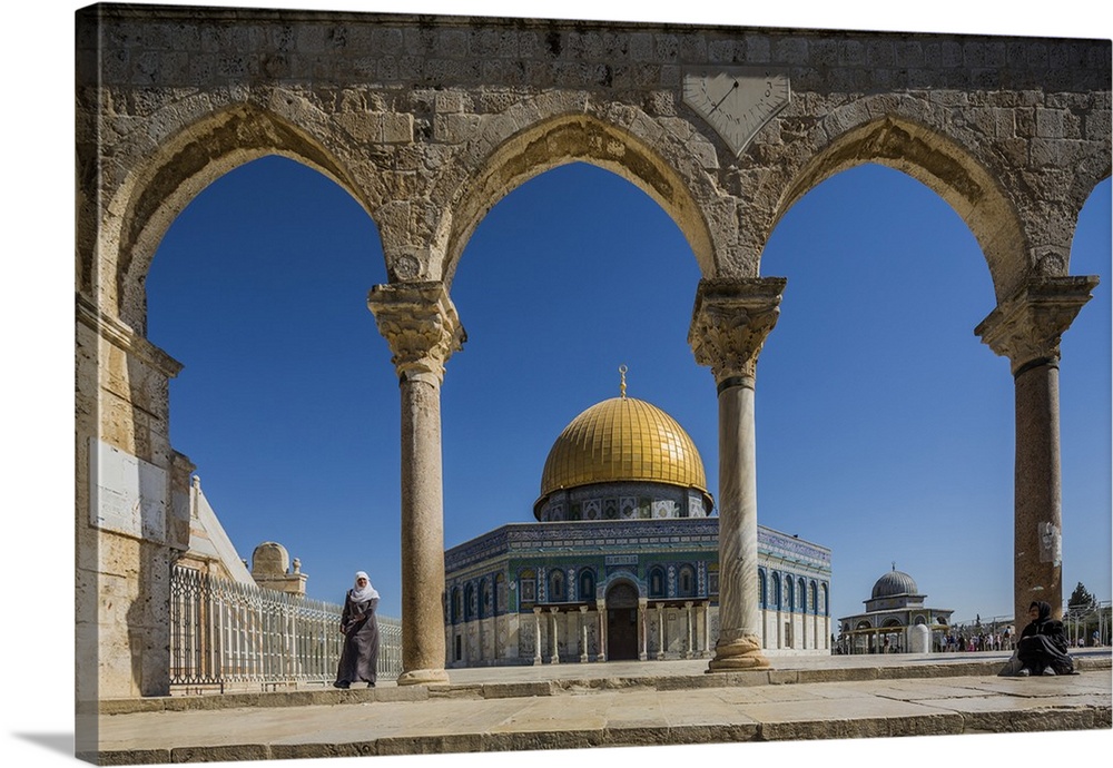 Israel, Jerusalem, Dome of the Rock.