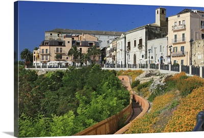 Italy, Abruzzi, Adriatic Coast, Chieti district, Vasto, Historical center