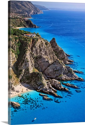 Italy, Calabria, Mediterranean sea, Vibo Valentia district, Capo Vaticano