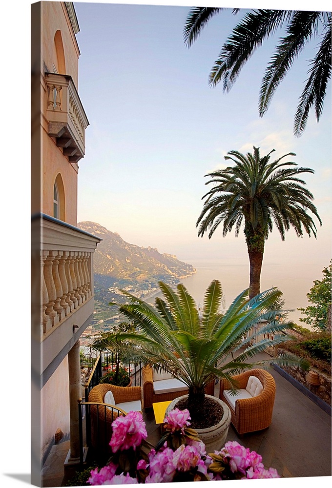Italy, Campania, Amalfi Coast, Peninsula of Sorrento, Ravello, Hotel Parsifal