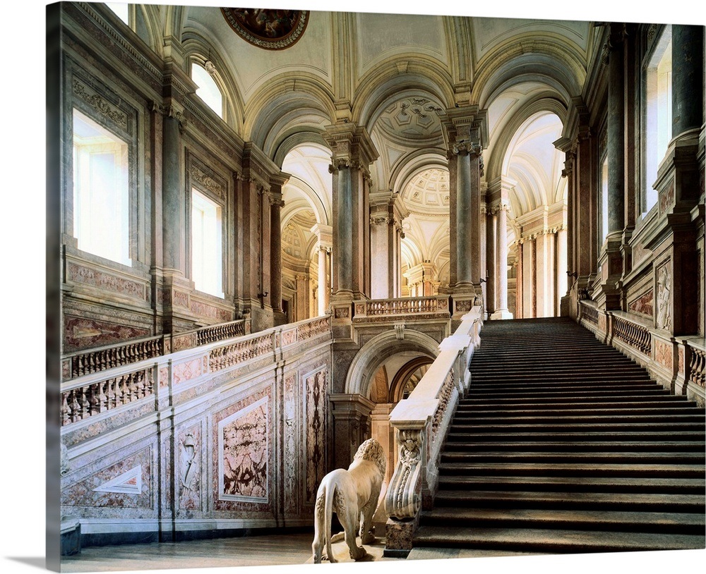 Italy, Campania, Caserta, Royal Palace of Caserta, great royal