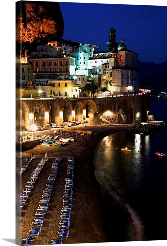 Italy, Italia, Campania, Peninsula of Sorrento, Amalfi Coast, Atrani town