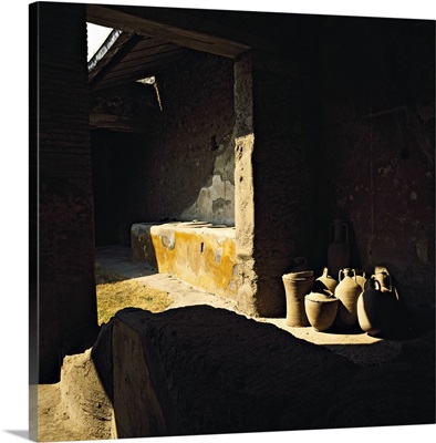Italy, Campania, Pompeii, Archeological excavation