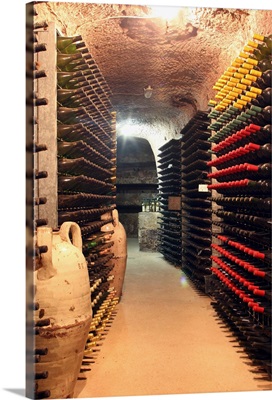 Italy, Campania, Sant'Agata dei Goti, Wine cellar Mustilli