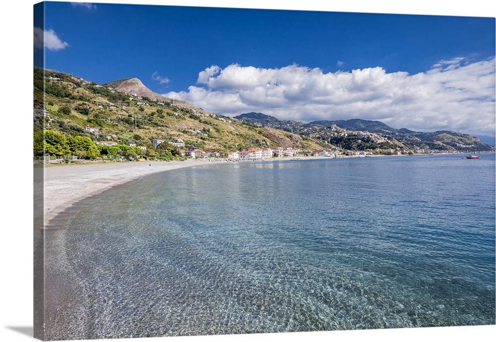Italy, Calabria, Mediterranean area, Cosenza district, Cetraro Marina Beach.